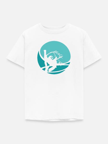 Faul Entspannen - Kinder T-Shirt - Weiß