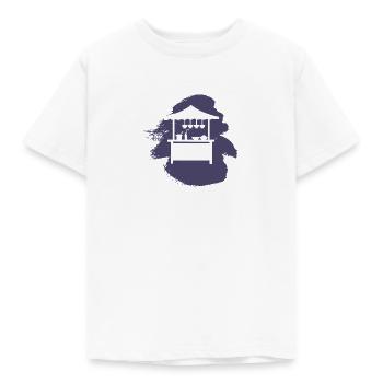 Fast food delicious - Kids' T-Shirt - white - Front - AI Model Kid Male (0cm)