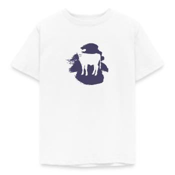 Veganerin Vegan - Kinder T-Shirt - Weiß - Vorne - AI Model Kid Male (0cm)
