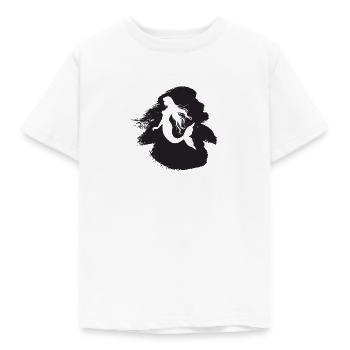 Meerjungfrau Flosse - Kinder T-Shirt - Weiß - Vorne - AI Model Kid Male (0cm)