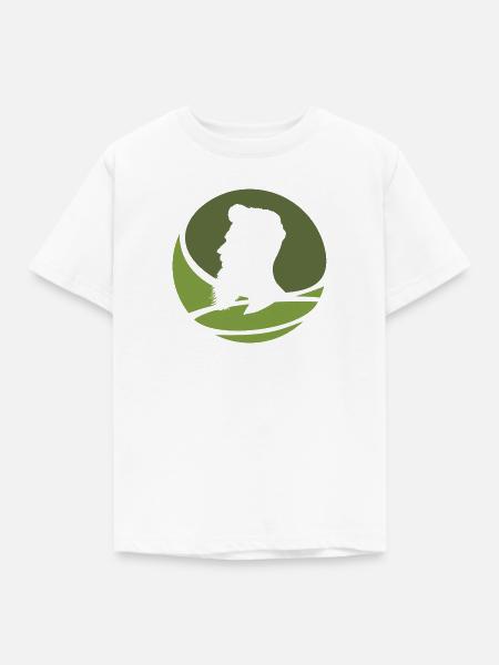 Gesichtsbehaarung Baertig Schnurrbart - Kinder T-Shirt - Weiß