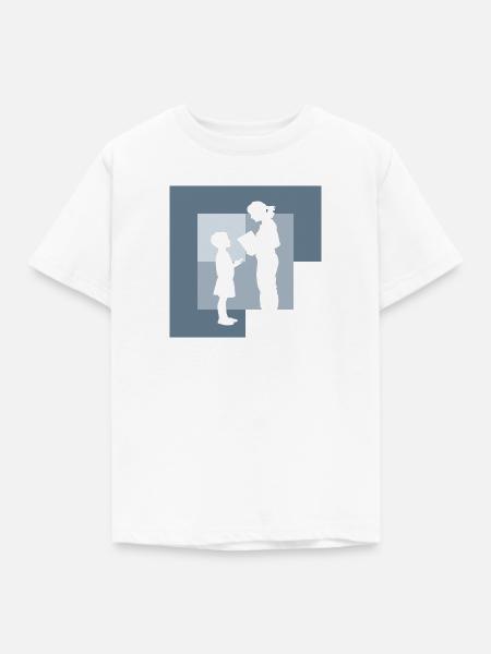Grundschullehrer Lehrer - Kinder T-Shirt - Weiß