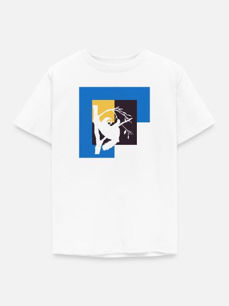 Faul Entspannen - Kinder T-Shirt - Weiß