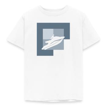 Wassersport Motorboot Motorschlitten - Kinder T-Shirt - Weiß - Vorne - AI Model Kid Male (0cm)