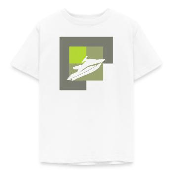Sports nautiques Wakeskate Motoneiges - T-shirt Enfant - blanc - Devant - AI Model Kid Male (0cm)