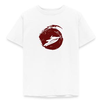 Sports nautiques Bateau Jet Ski - T-shirt Enfant - blanc - Devant - AI Model Kid Male (0cm)