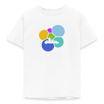Racing car GoKart Racing car - Kids' T-Shirt - white - Front - AI Model Kid Male (0cm)