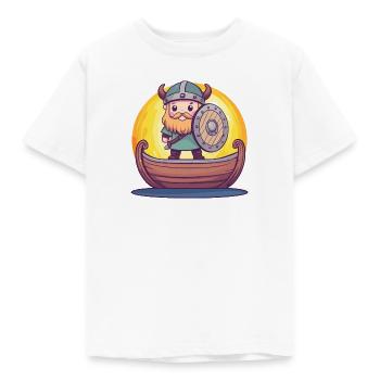 Wikinger Germanen Nordisch - Kinder T-Shirt - Weiß - Vorne - AI Model Kid Male (0cm)