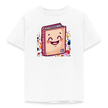 Lesen Leseratte - Kinder T-Shirt - Weiß - Vorne - AI Model Kid Male (0cm)