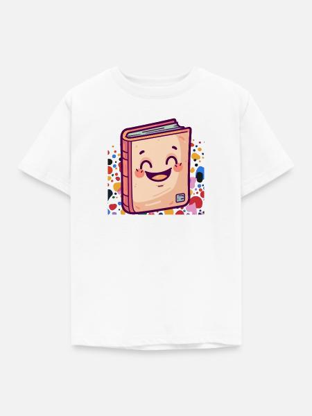 Lesen Leseratte - Kinder T-Shirt - Weiß