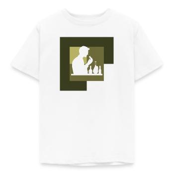 Tableau périodique chimique des chimistes - T-shirt Enfant - blanc - Devant - AI Model Kid Male (0cm)