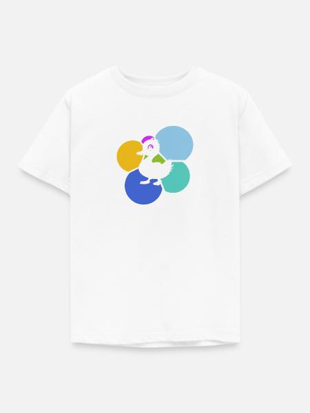 Entchen Enten Schnabel - Kinder T-Shirt - Weiß