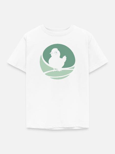 Hühnerstall Ei Geflügel - Kinder T-Shirt - Weiß