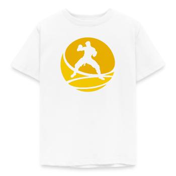 MMA Mixed Martial Arts Jitsu - Kids' T-Shirt - white - Front - AI Model Kid Male (0cm)