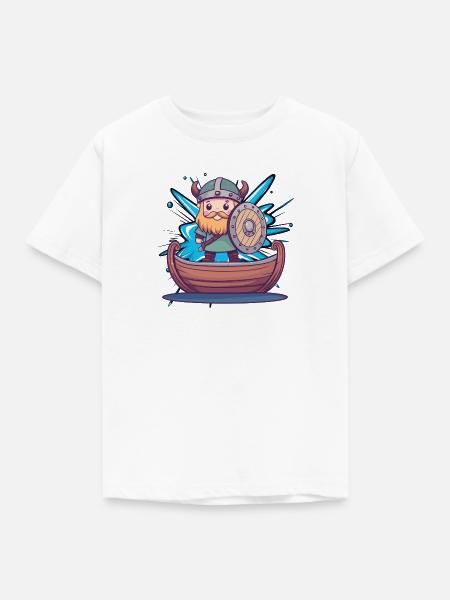 Wikinger Germanen - Kinder T-Shirt - Weiß