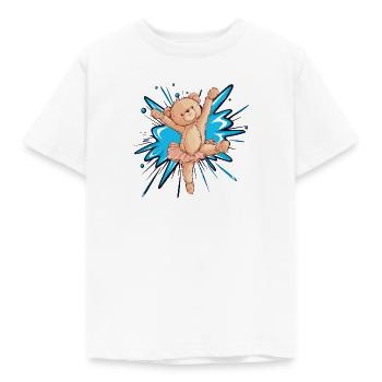 Ballerina Tänzerin Schwanensee - Kinder T-Shirt - Weiß - Vorne - AI Model Kid Male (0cm)