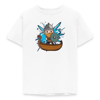 Wikinger Germanen celtic - Kinder T-Shirt - Weiß - Vorne - AI Model Kid Male (0cm)