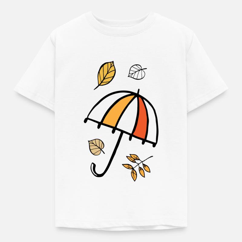 Der Herbst - Kinder T-Shirt - Weiß