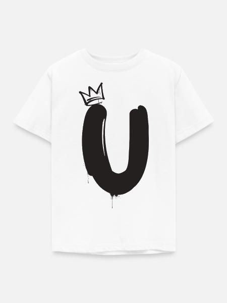 U - Kinder T-Shirt - Weiß