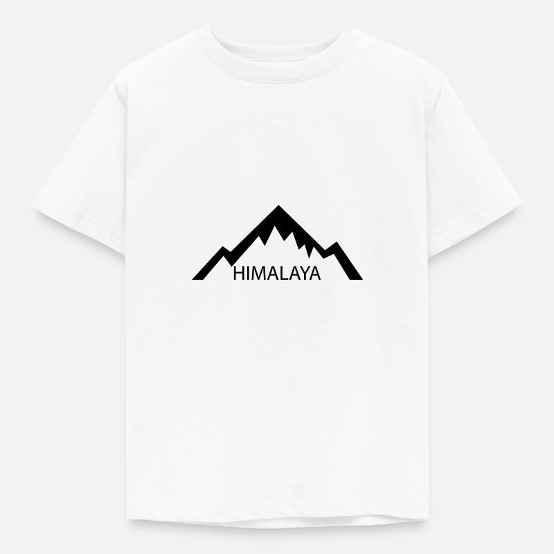 Himalaya - Kinder T-Shirt - Weiß