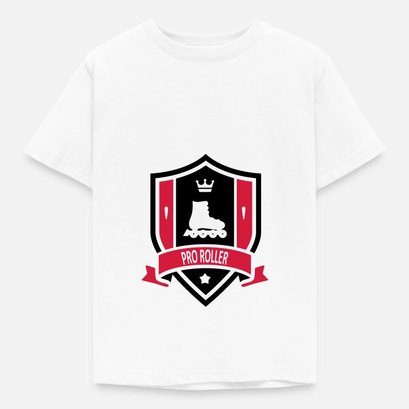 Pro Roller - T-shirt Enfant - blanc