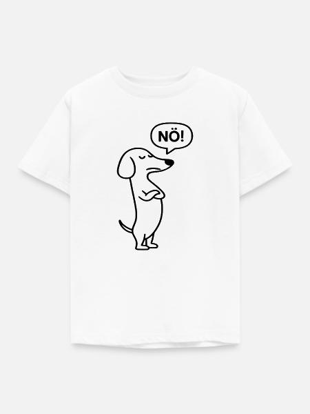 Nö! - Kinder T-Shirt - Weiß
