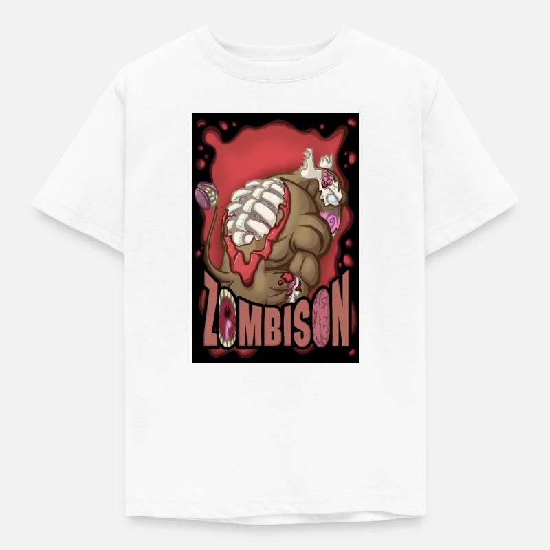 Zombison 2 Poster - Kinder T-Shirt - Weiß