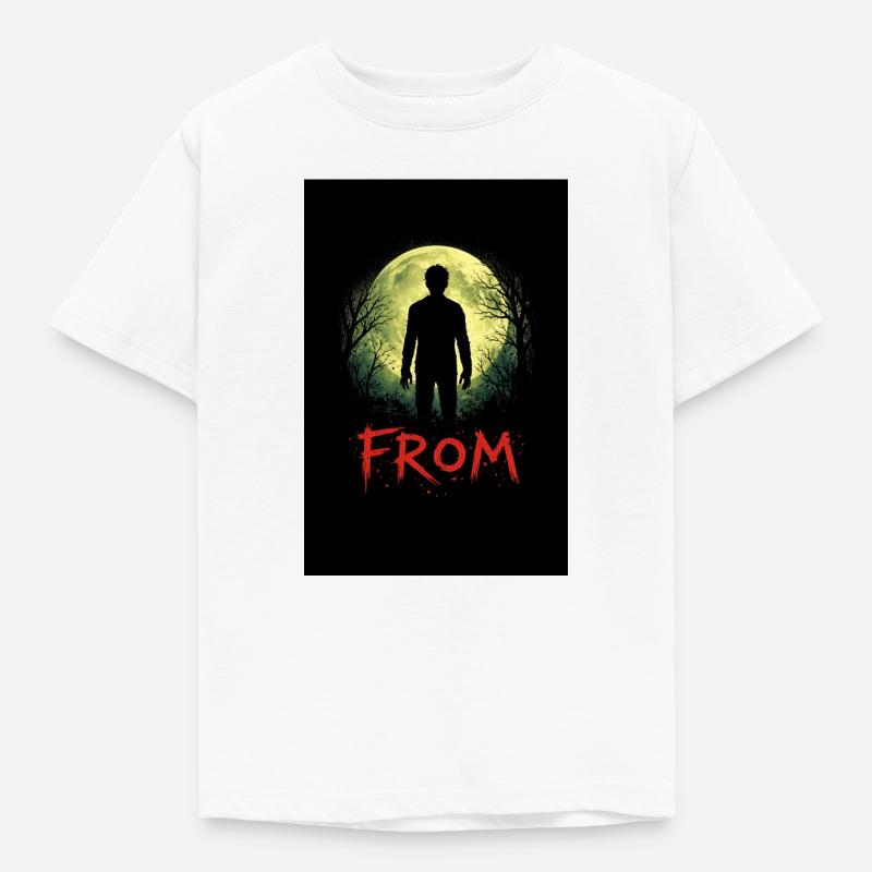 Moonlight Shadow - Kids' T-Shirt - white