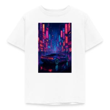 RockyZoo22 - Kids' T-Shirt - white - Front - AI Model Kid Male (0cm)