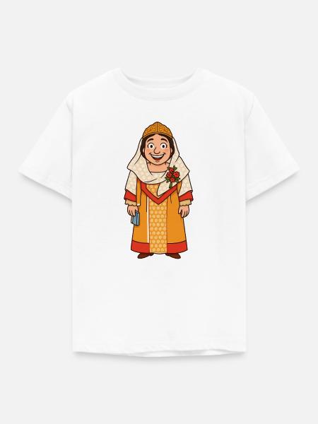 Josefamunda-Riese - Kinder T-Shirt - Weiß