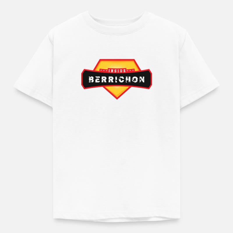 Berrichon Inside - Kids' T-Shirt - white