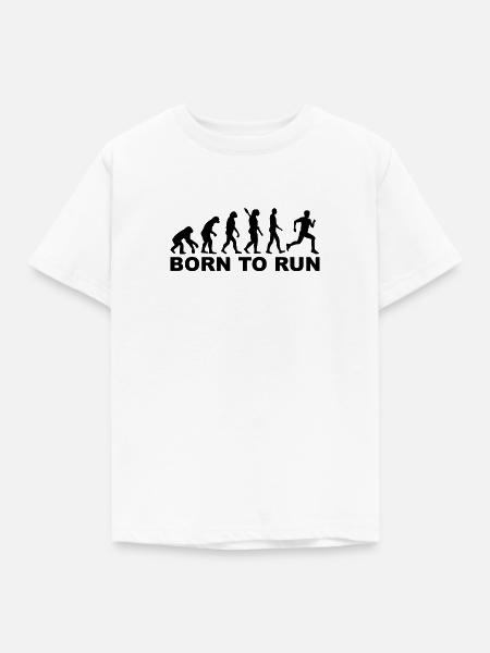 Laufen - Kinder T-Shirt - Weiß
