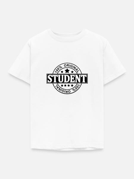 Student - Kinder T-Shirt - Weiß
