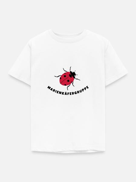 Marienkäfergruppe - Kinder T-Shirt - Weiß