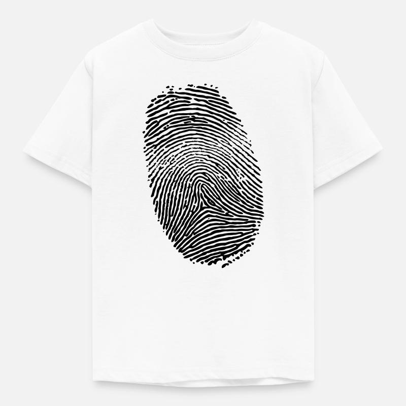 Empreinte digitale - T-shirt Enfant - blanc