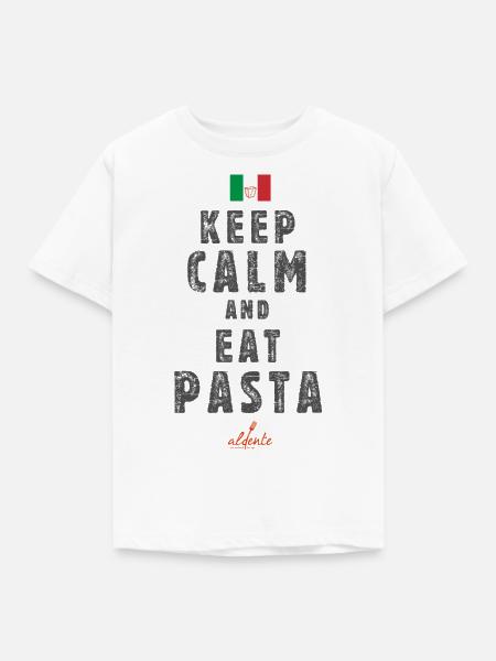 Keep Calm - Kinder T-Shirt - Weiß