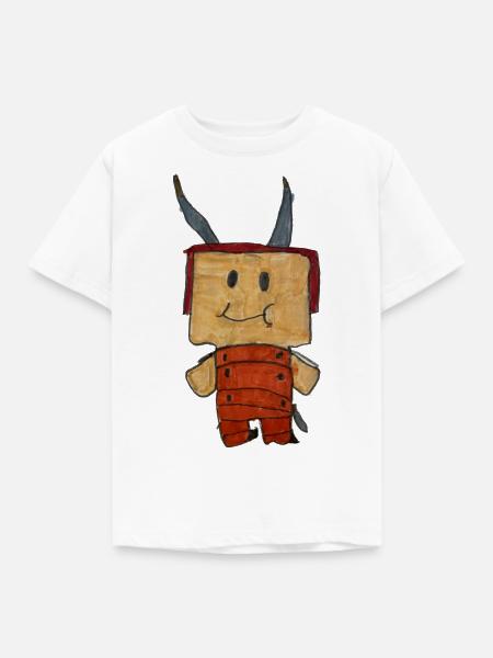 Samurai - Kinder T-Shirt - Weiß