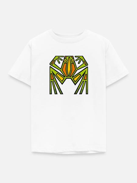 Frosch - Kinder T-Shirt - Weiß