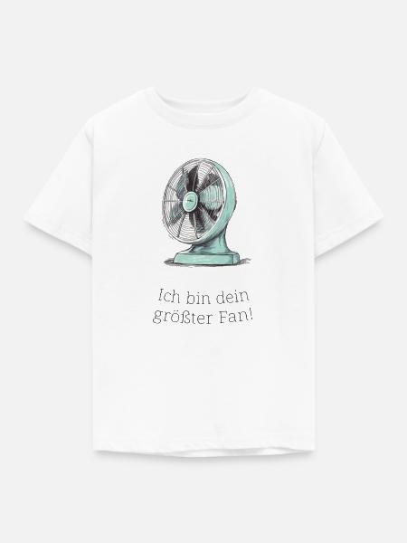 dein Fan - Kinder T-Shirt - Weiß