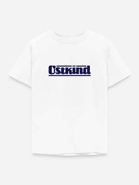 Ostkind Schriftzug - Kinder T-Shirt - Weiß
