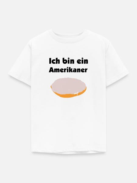 Amerikaner - Kinder T-Shirt - Weiß