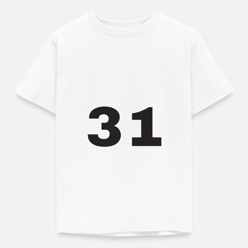 31 - T-shirt Enfant - blanc