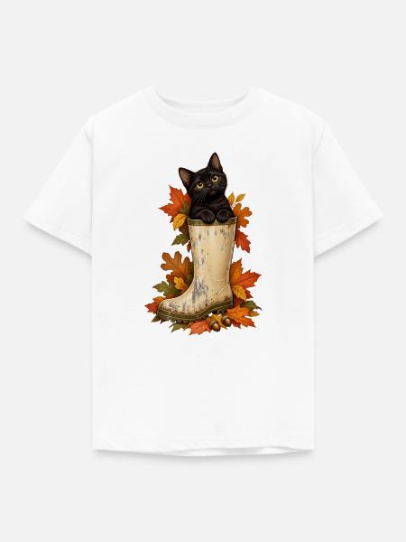 Capybara Canoeing - Kinder T-Shirt - Weiß