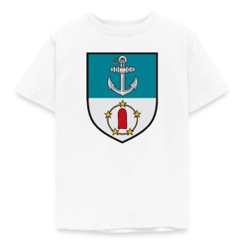 20. Bezirk Brigittenau Wappen Geschenk Shirt - Kinder T-Shirt - Weiß - Vorne - AI Model Kid Male (0cm)