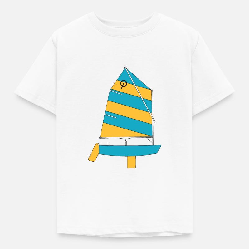 Optimist - Kinder T-Shirt - Weiß