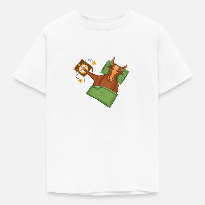 Taurus | Ajouter un texte | Exemples dans la description! - T-shirt Enfant - blanc