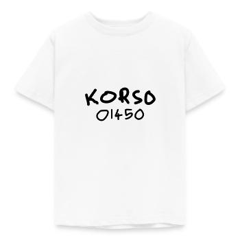 Korso 01450 - Kinder T-Shirt - Weiß - Vorne - AI Model Kid Male (0cm)