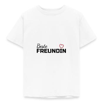 Beste Freundin - Kinder T-Shirt - Weiß - Vorne - AI Model Kid Male (0cm)