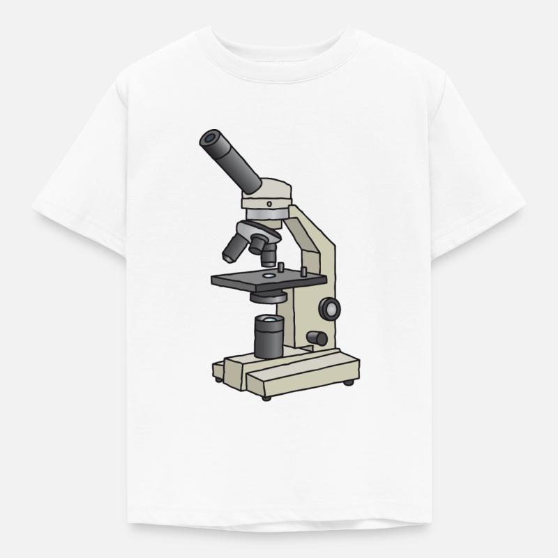 Microscope - Kids' T-Shirt - white