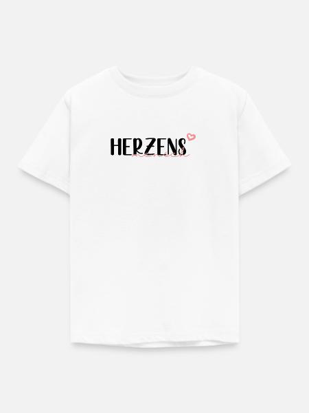 Herzensmensch - Kinder T-Shirt - Weiß